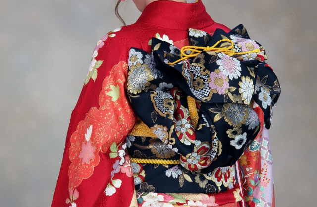 赤の振袖